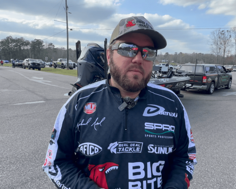 Michael Neal leads day 1 of REDCREST 2024 on Lay Lake with 52.09lbs – Interview